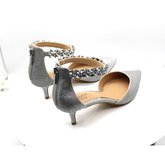 Jewel Badgley Mischka Women's Robles Evening Pumps - Picture 6 of 8